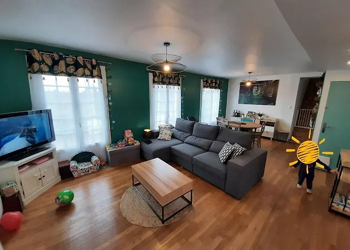 Maison 8 Pers Proche Le Mans Centre, Circuit 24h Et Boulerie Jump